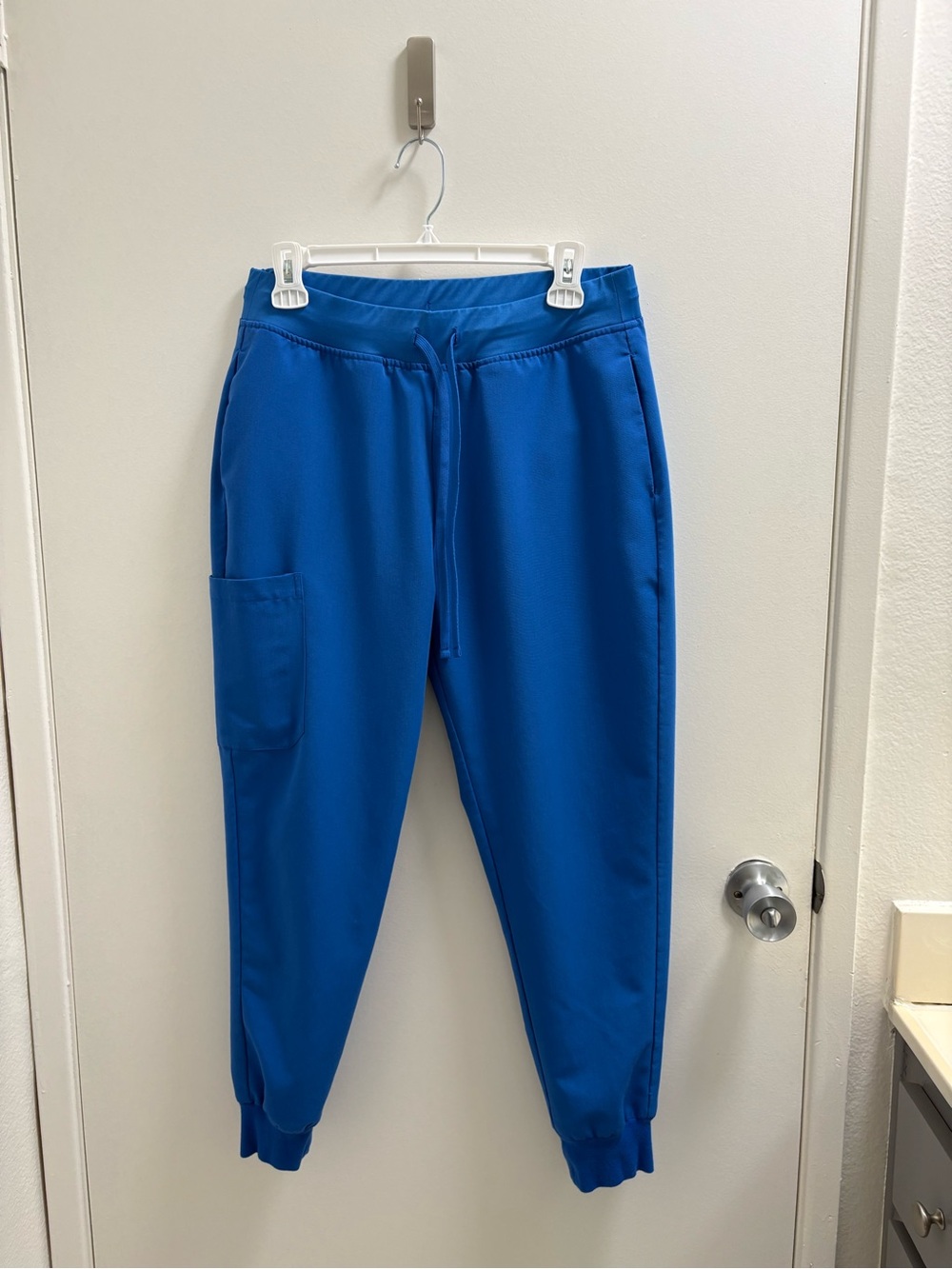 Mandala - High Waisted Jogger - Royal Blue - Medium Petite